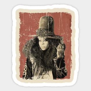 erykah erykah badu vintage look (29) Sticker